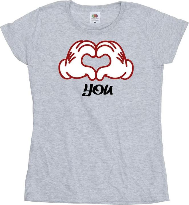 Disney Mickey Mouse Love You Hands TShirt (M)