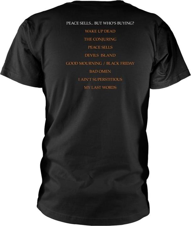 Immagine prodotto Megadeth Peace Sells... Maglietta, multicolore, L (L)