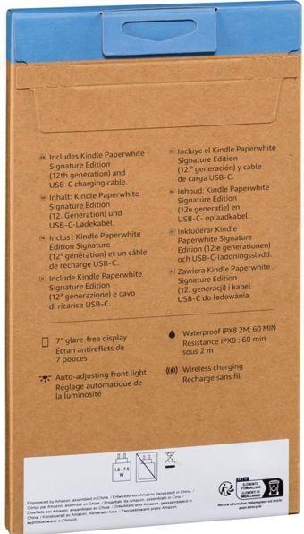 Image du produit Amazon Kindle Paperwhite Sign. Ed. (32GB) (7", 32 Go, Framboise)