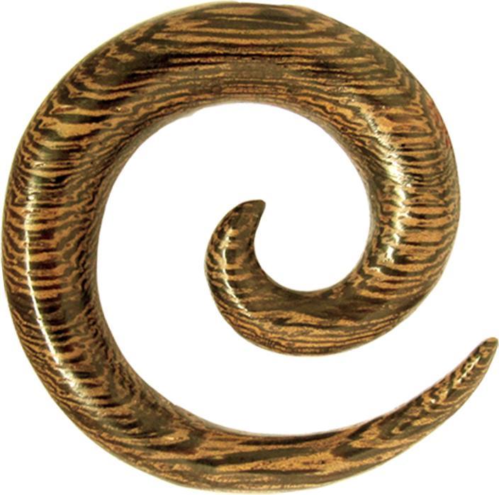 Produktbild Star Piercing Dehnspirale aus Akazienholz (ohne Messing, Organisch)