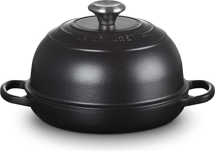 Image du produit Le Creuset Rôtissoire à Pain Noire (24 cm, Cocotte + faitout, Fonte)