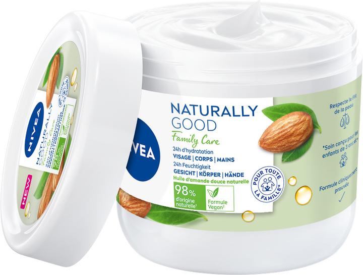 Actual product image NIVEA Naturally Good (Body cream, 450 ml)
