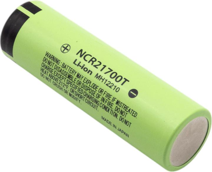 Produktbild Purecrea Li-Ion Akku 3.7V 4800mAh NCR21700T mit Flachpol (1 Stk., 21700, 4800 mAh)