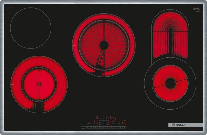 Actual product image Bosch Hausgeräte Built-in oven set, HBG578BS3 + PKC845FP1D, built-in oven, electric hob, HBD672LS82
