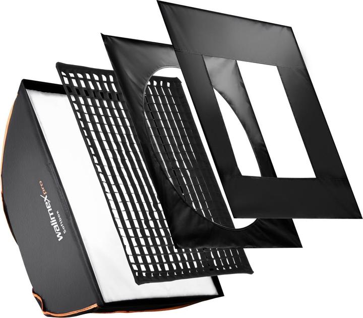 Produktbild Walimex Softbox PLUS Orange Line 80x120 (Softbox)