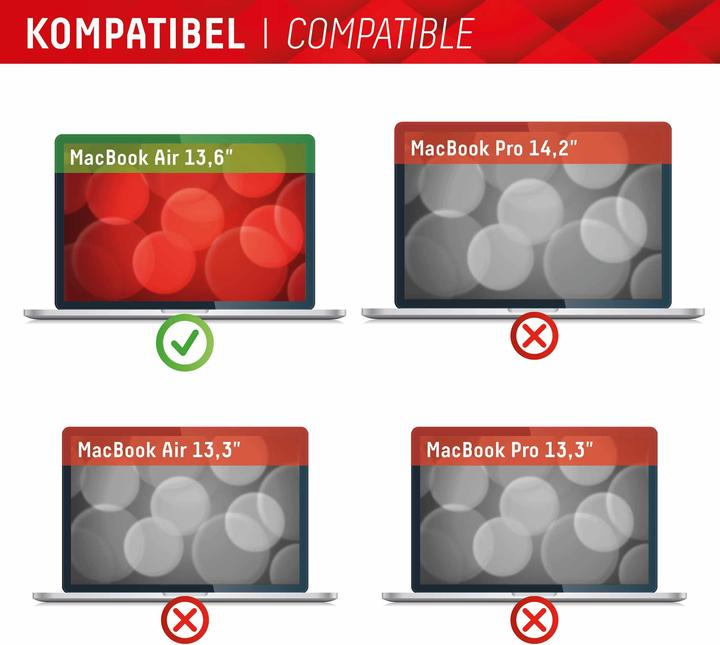 Image du produit Displex Privacy Safe, Laptop Blickschutzfilter (13.60", 16 : 10)