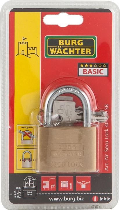 Actual product image Burg Wächter Cylinder lock Secu-Lock 405 50