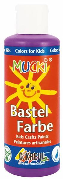 Image du produit Mucki Peinture pour bricolage (Violet, 80 ml)