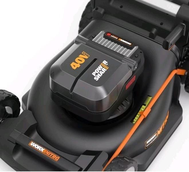 Immagine prodotto Worx Akku RasenmäherSchnittbreite 46 cm (Batteria ricaricabile)