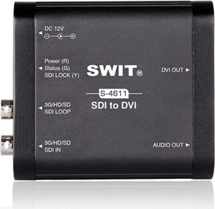 Image du produit Swit S-4611 | Convertisseur SDI vers DVI pour usage intensif
