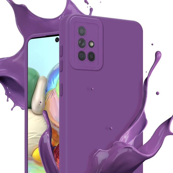 Produktbild Cadorabo Hülle für Samsung Galaxy A71 4G im TPU Fluid LM162 Style (Samsung Galaxy A71)