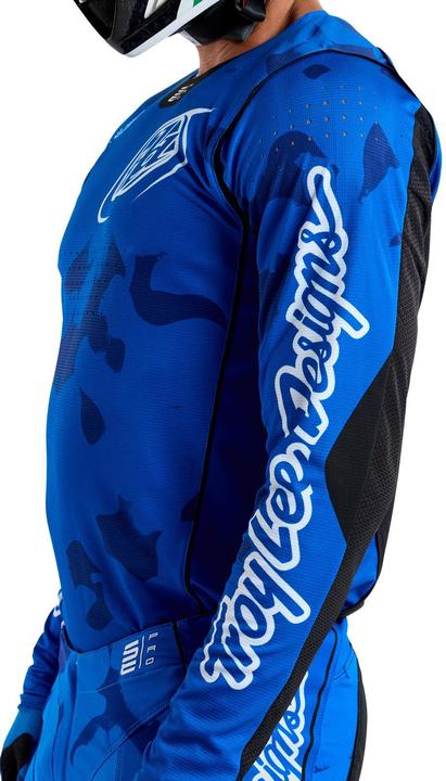 Image du produit Troy Lee Designs SE Pro Jersey, Blotted, bright blue, L (L)