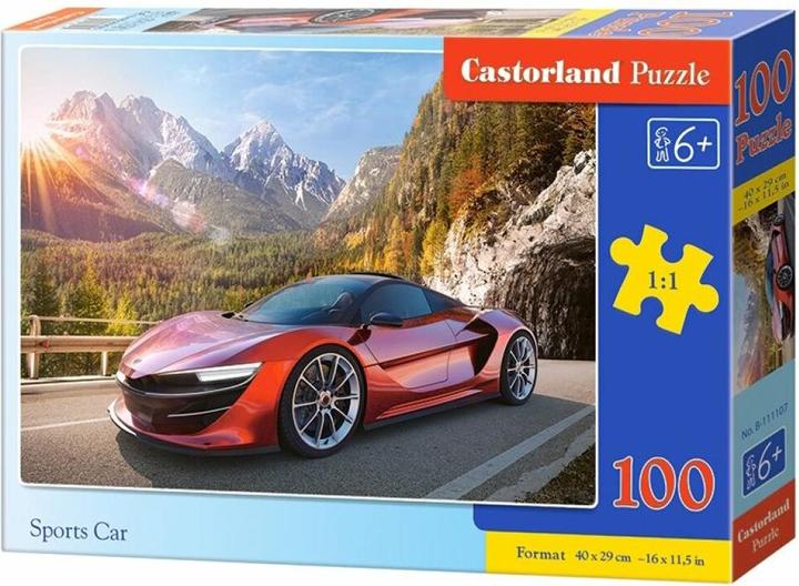 Produktbild Castorland Sports Car, Puzzle 100 Teile (100 Teile)