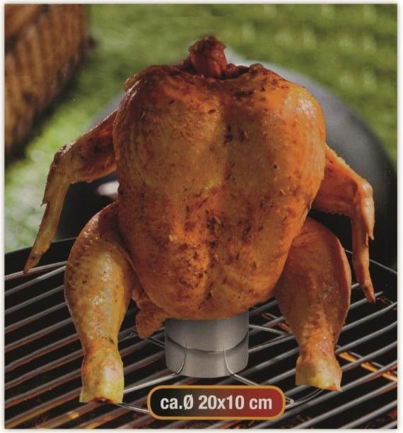 Produktbild BBQ Collection Chicken griller SS D20x10cm