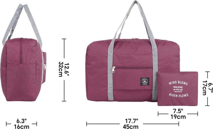 Actual product image JTI Foldable bag - Red