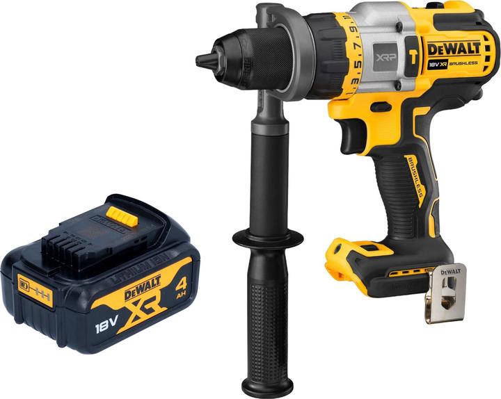 Actual product image DeWalt DCD 999 N cordless impact drill 18 V 95 Nm brushless + 1x rechargeable battery 4.0 Ah - without (Rechargeable battery operated)