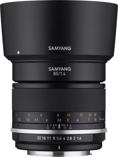 Immagine prodotto Samyang 85mm f/1.4 MK2 Nikon F AE (Nikon F, Full-frame, APS-C / DX)