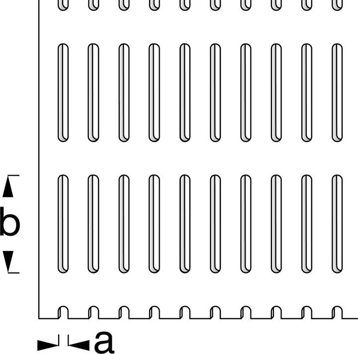 Produktbild Alfer Schlitzlochblech (1000 mm, 200 mm, 0.70 mm)