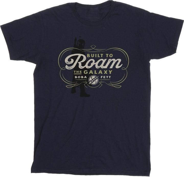 Star Wars The Book Of Boba Fett Built To Roam TShirt (3XL)