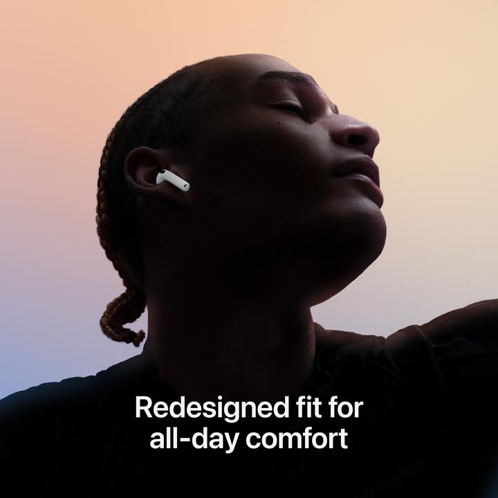 Image du produit Apple AirPods 4 (pas de réduction du bruit, 5 h, Sans fil)