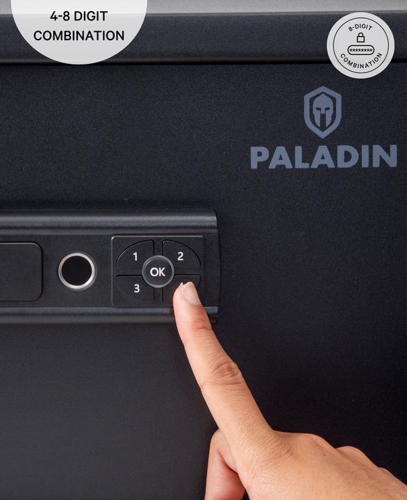 Immagine prodotto Paladin Möbeltresor mit Fingerabdruckscanner (16 l)