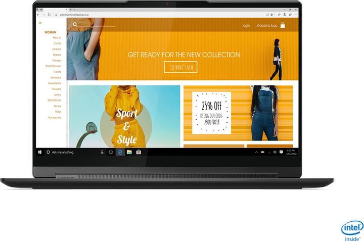 Lenovo Yoga 9 14ITL5 82BG - Conception à clapet - Core i7 1185G7 / 3 GHz - Win 10 Home 64 bits - (14", Intel Core i7-1185G7, 16 Go, 1000 Go, DE)