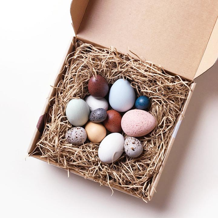 Produktbild Moon Picnic Holz Vogeleier in der Box