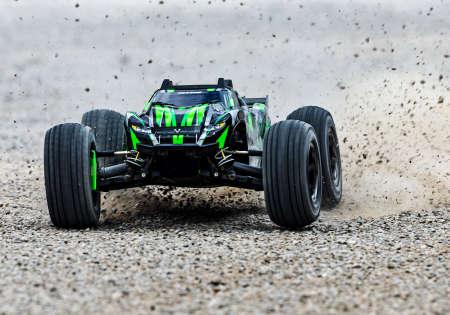 Actual product image Traxxas Rustler 4x4 Vxl Ultimate without battery and charger (RTR Ready-to-Run)