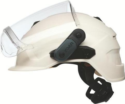 Produktbild Uvex Safety Visier uvex pronamic mit Kinnschutz 9916001 farblos (Gehörschutz Ersatzpolster)