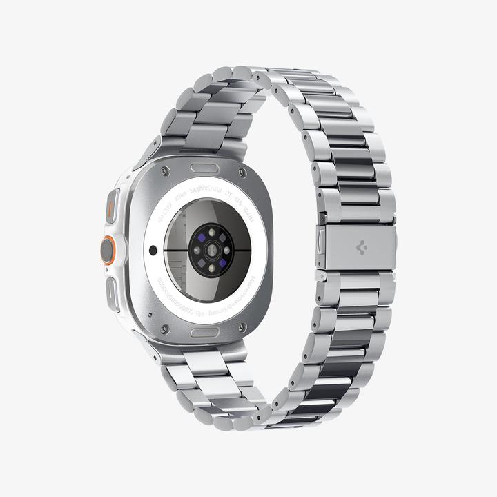 Actual product image Spigen Modern Fit Band Sam Galaxy Watch Ultra 47mm srebrny/silver AMP08823 (Stainless steel)