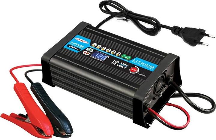 Produktbild Paco LBC1210 10A/12V LiFePO4 Batterieladegerät (12V, 10 A)