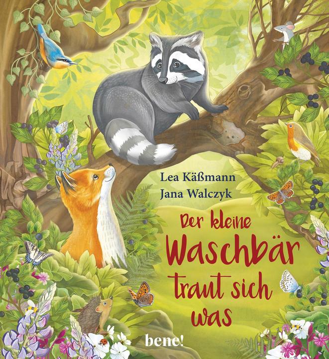 Der kleine Waschbär traut sich was – ein Bilderbuch für Kinder ab 2 Jahren (Deutsch, Lea Kässmann, 2021)