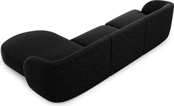 Image du produit Micadoni Canapé D'Angle Droit, "Miley", 4 Places, 255x156x70Fabriqué en Europe (Canapé d'angle)