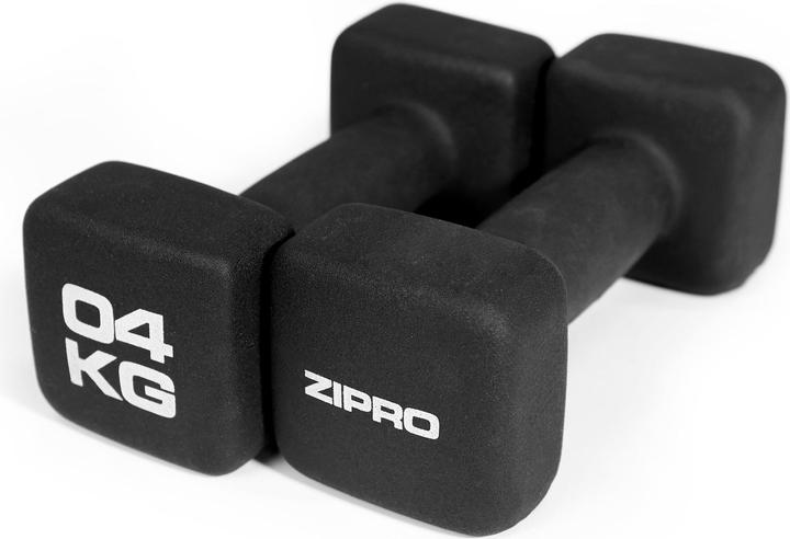 Actual product image Zipro Neoprene dumbbells (2 x 4 kg)