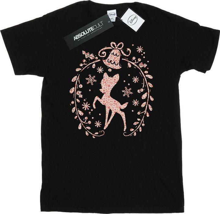 Produktbild Disney Bambi Christmas Wreath TShirt (M)
