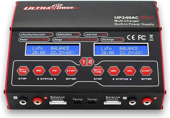 Image du produit Ultrapower UP240AC Double chargeur