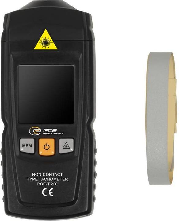 Actual product image PCE Instruments PCE-T 230 Handtachometer 9999 U/min (max)