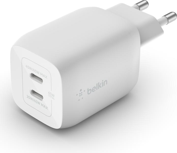 Productafbeelding Belkin Boost Charge Pro 2-Port GaN Charger (65 W)