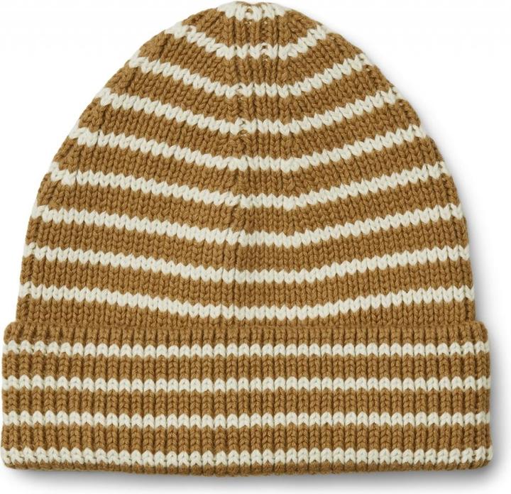 Image du produit Liewood Bonnet tricoté Stripes Caramel Cream