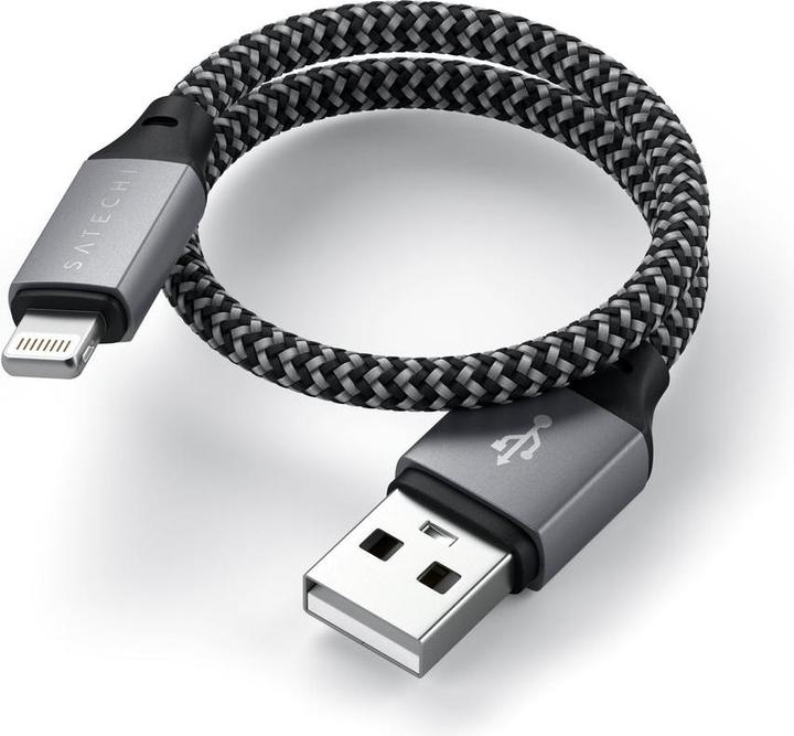 Actual product image Satechi USB A — Lightning (0.25 m)