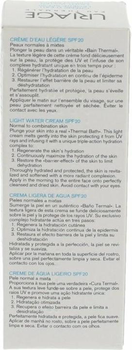 Actual product image Uriage Eau Thermale Cream SPF20 Cream (40 ml, Day cream, SPF 20)