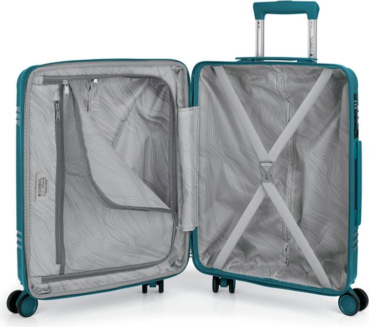 Image du produit Gabol Saori Ensemble de valises à 4 roulettes 3 pièces avec soufflet extensible (220 l, XL (à partir de 115l))