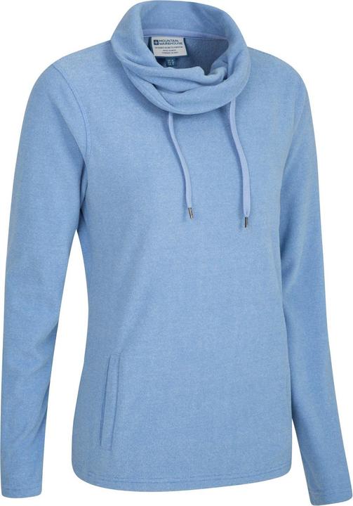 Actual product image Mountain Warehouse Womens/Ladies Hebridean Cowl Neck Fleece Top (46 D)