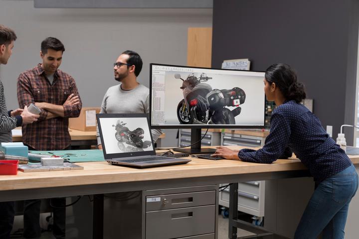 Actual product image HP Z38c (3840 x 1600 pixels, 38")