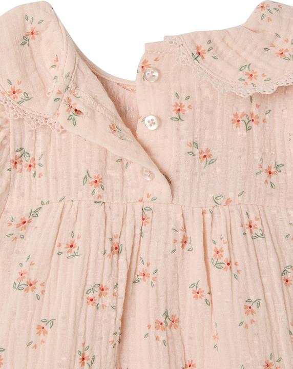 Produktbild Vertbaudet Mädchen Baby Kleid mit Bubikragen (80)