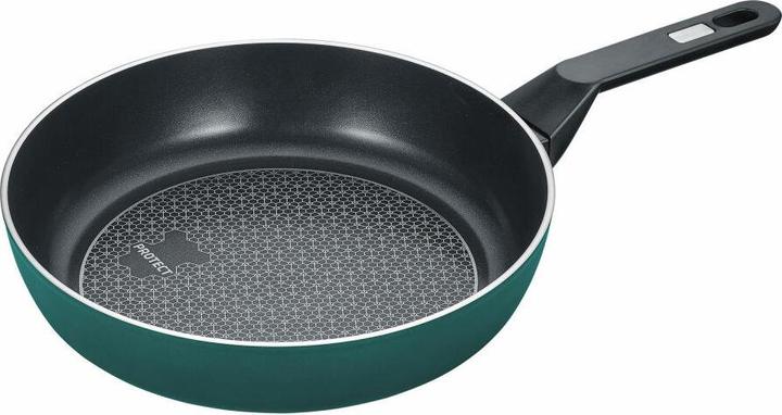 Actual product image Berndes Pan Eco Recyle+ 28 cm, stew pan with high rim, induction, non-stick coating, incl. D (28 cm, Casserole + Stewpot, Aluminium)
