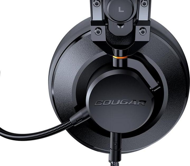 Produktbild Cougar Gaming 3H550P53B.0001 Kopfhörer & Headset Verkabelt Kopfband Schwarz (Kabelgebunden)