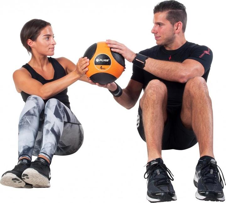 Produktbild Pure2improve Medizinball (4 kg, 200 mm)