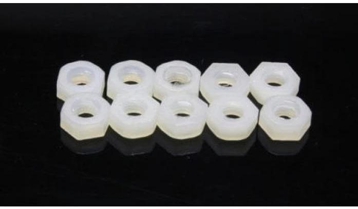 Image du produit EP Écrou en nylon M2 D4xH1.6mm, 10 pcs. (M2)