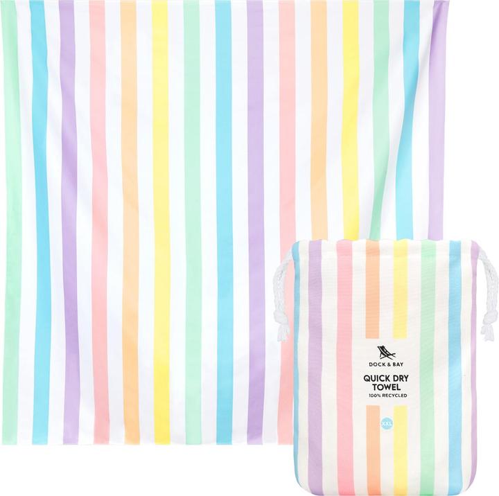Dock & Bay Asciugamano SUMMER XXL Onde Unicorno (200 x 180 cm)